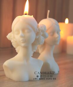 Flower Lady Candle