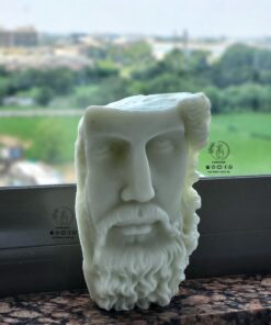 zeus face candle