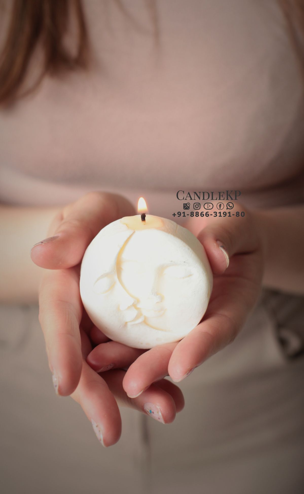 Sun and Moon Candle - Image 2