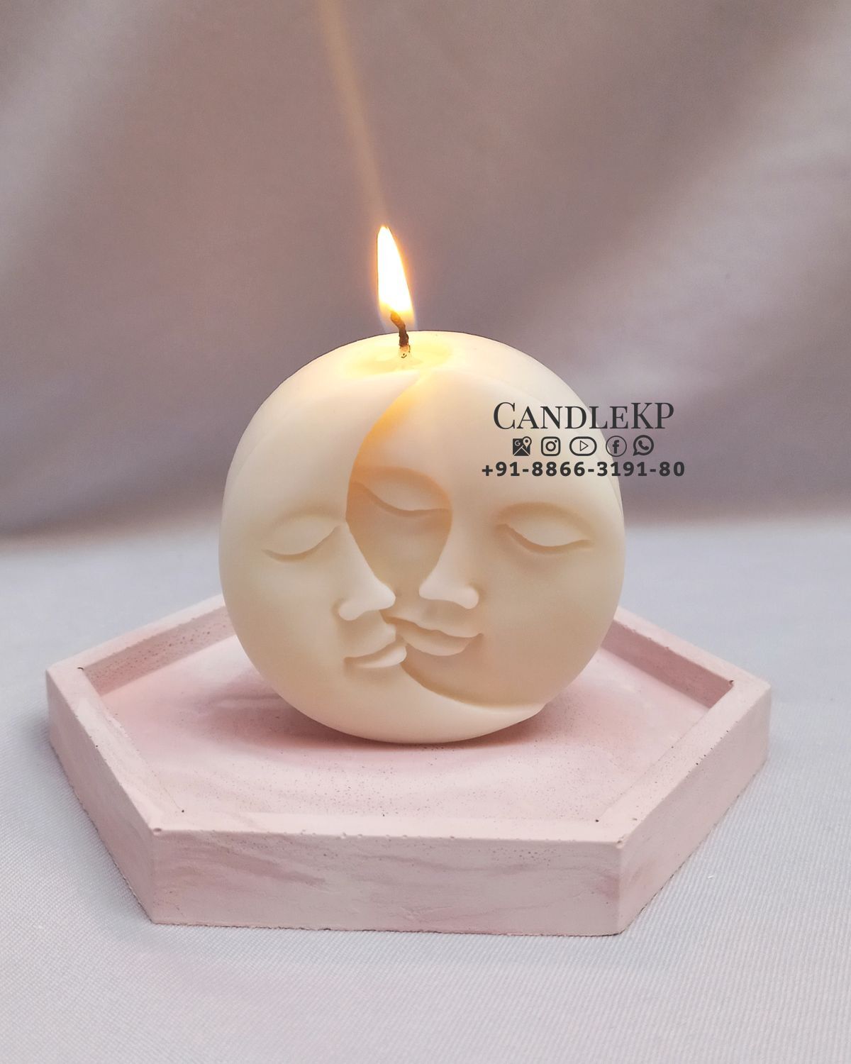 Sun and Moon Candle - Image 4