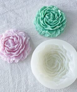 Peony Flower Candle Mould