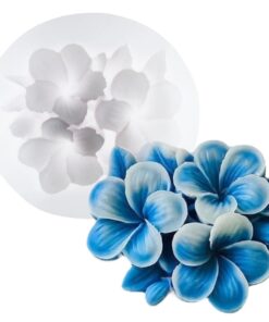 Plumeria Silicone Flower Mold