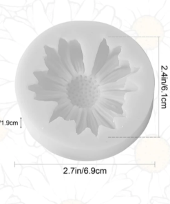 Daisy Candle Mold (Heavy quality)