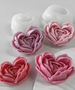Heart Rose Mold