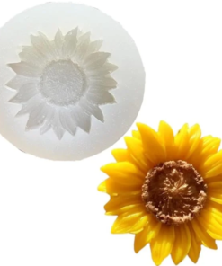 Sunflower Mold, Silicone Epoxy Resin Molds Fondant Cake Baking Mold for Kitchen for Bakery Home Floating Candle Mold By CandleKP