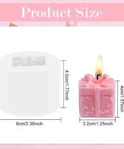 Gift Box Silicone Candle Mold for DIY Christmas Candle